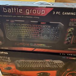 New Never Been Use 3piece Gaming Set