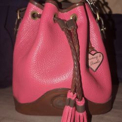 "Dooney & Bourke" Tropical Cross-Body Bucket Bag