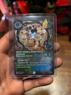 Mickey and Minnie adventure duo lorcana enchanted