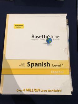 Rosetta Stone Spanish 1