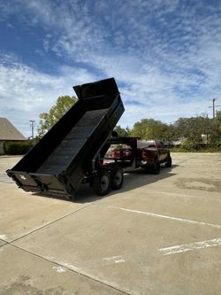 2005 Goes Neck Dump Trailer