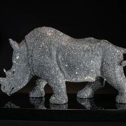 Swarovski Crystal Rhino by Clarita Brinkerhoff (Best Offer Takes it!)