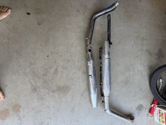 Original Harley Davison Exhaust Pipes