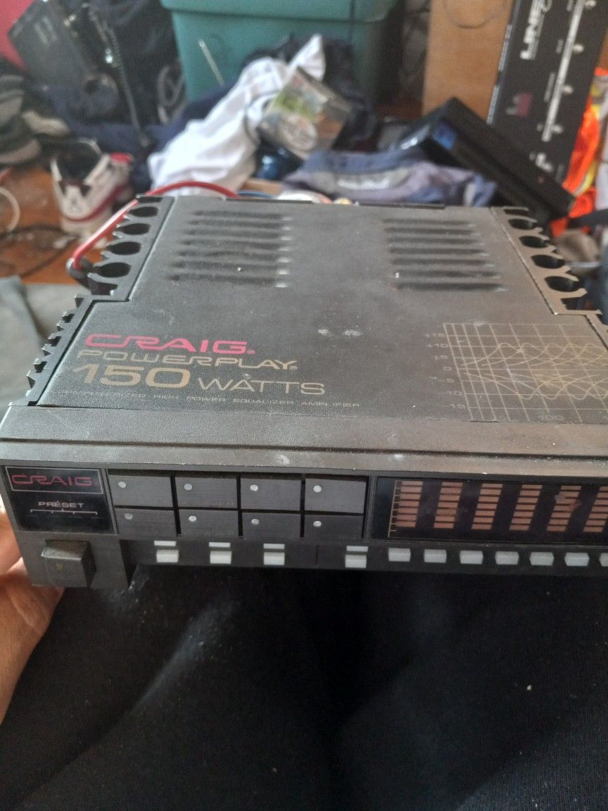 Old-school Craig Spectrum Car Eq
