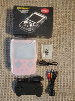 Handheld Game Player 500 in 1 with Controller