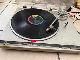 Technics Quartz Direct Drive Automatic Turntable SL-Q200 Tested Working
