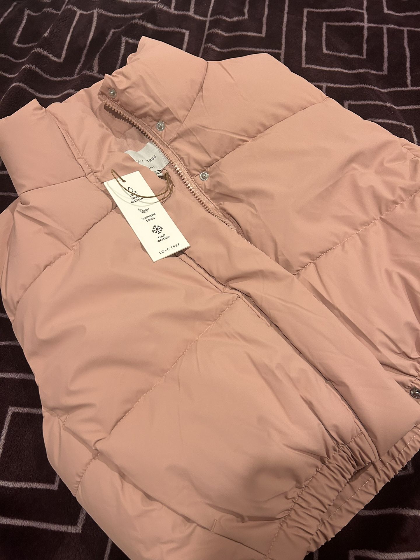 Cropped Puffer Vest