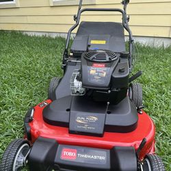 Toro TimeMaster 30 in. Briggs & Stratton Personal Pace Self-Propelled Walk-Behind Gas Lawn Mower with Spin-Stop