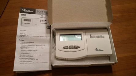 Robert Shaw / Intertherm 9420 Thermostat