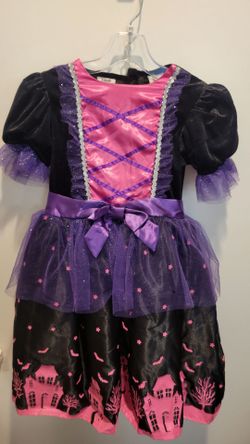 Kid's Witch Costume (Size: 5T)