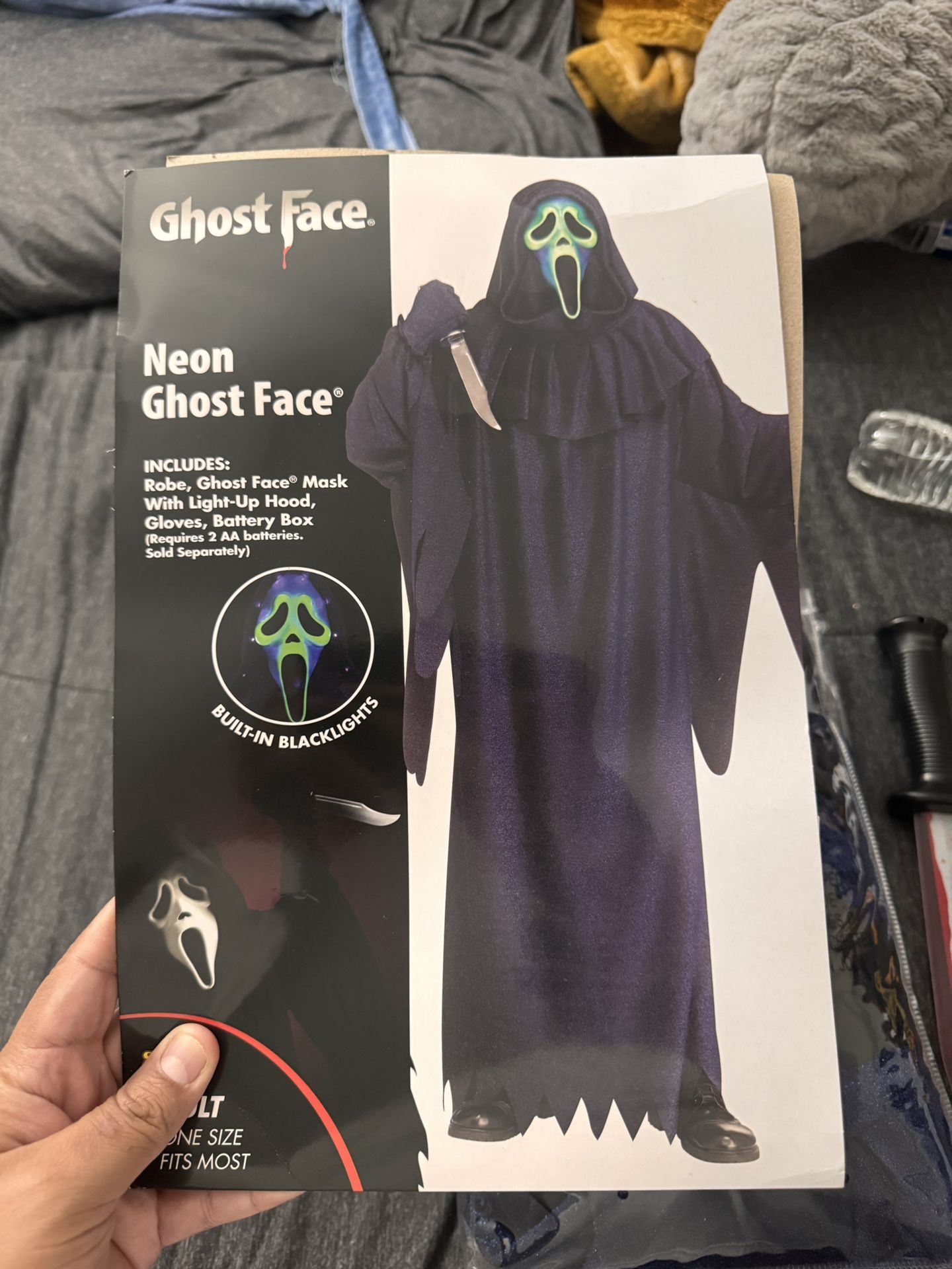 Adult Blue Hue Scream Costume