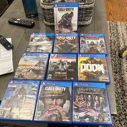 PS4 With 17+ Games And A 2TB External Storage