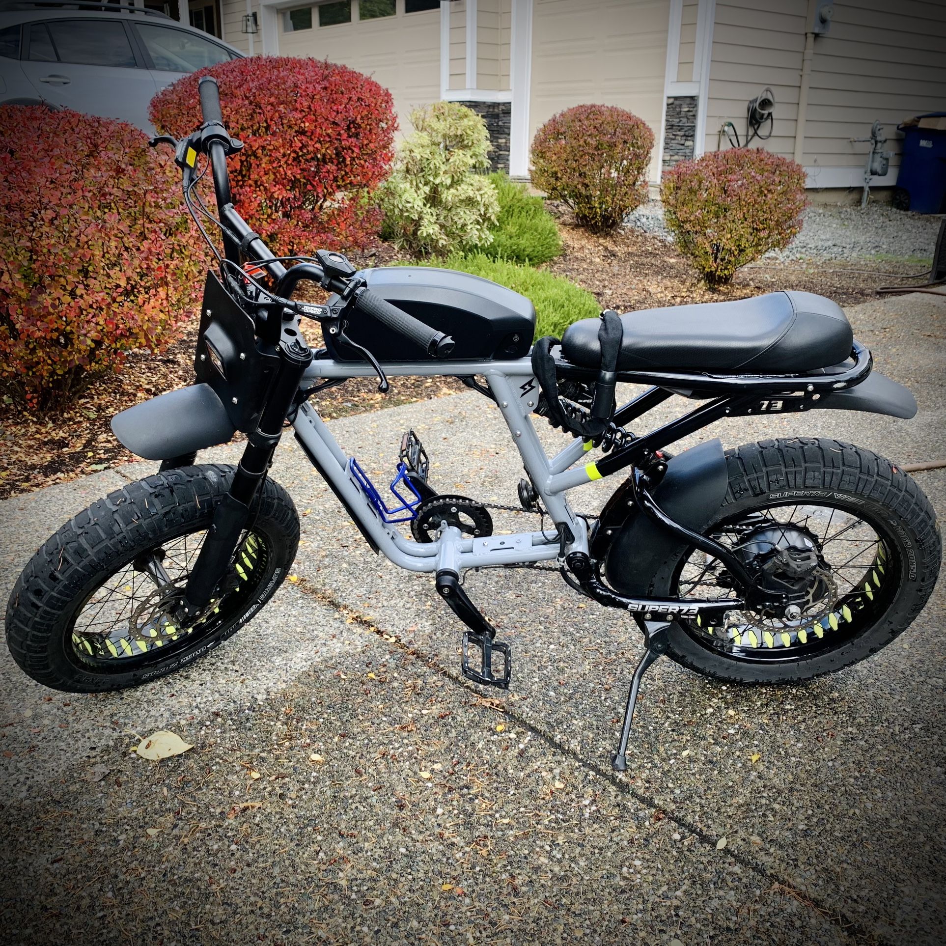 SUPER73 RX Electric Motorbike - Rhino Grey (Rare Colorway) CLEAN!