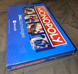Monopoly Dell Technologies Microsoft Board Game New Sealed Corporate Promo Edition
