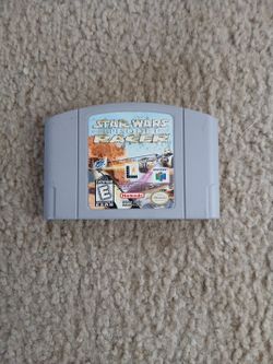 Star Wars Episode 1 Racer Vintage Nintendo 64 Video Game Cartridge N64