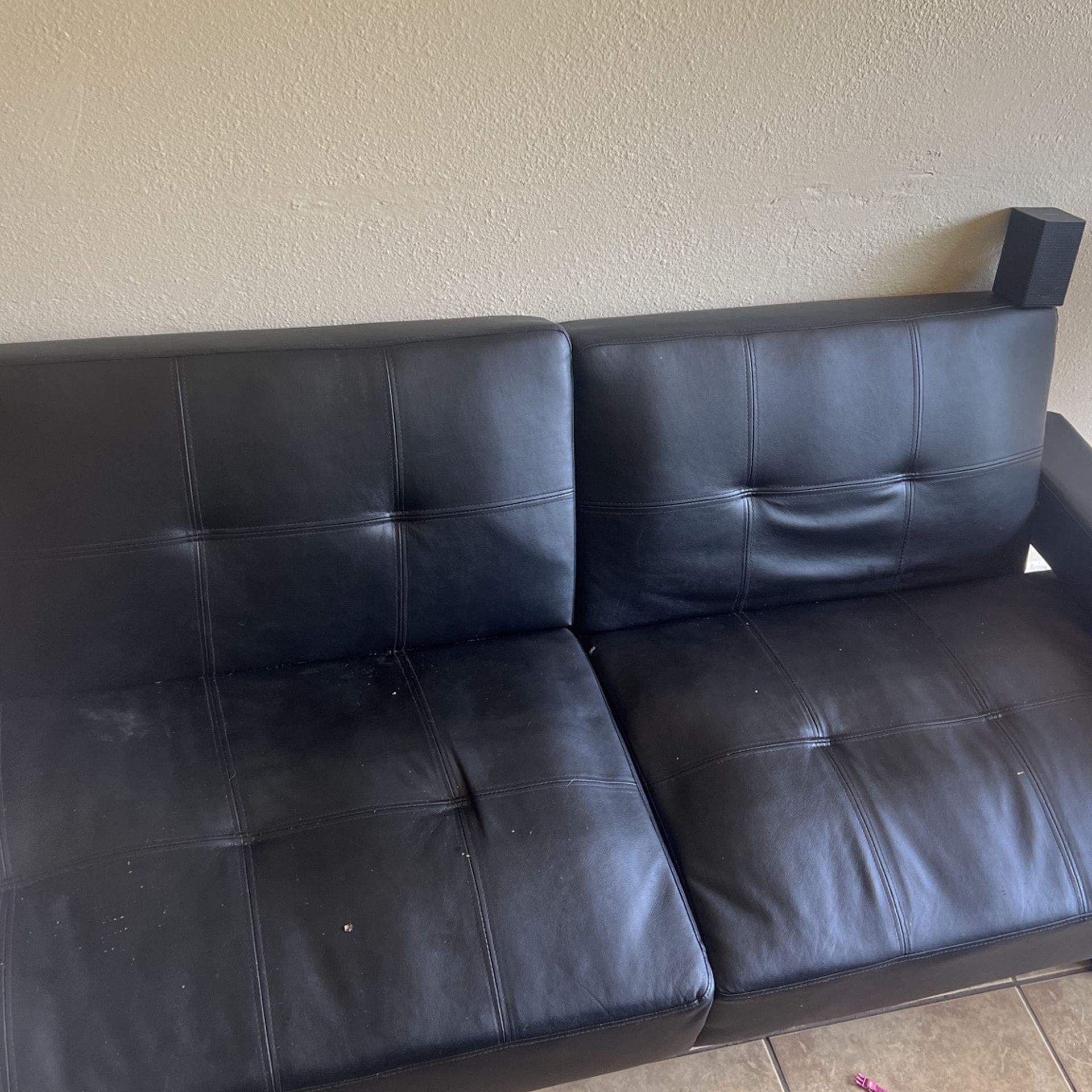 Black Futon Couch 