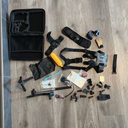 Go Pro Accessories Kit With Case