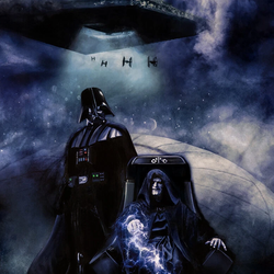 5 framed star wars prints