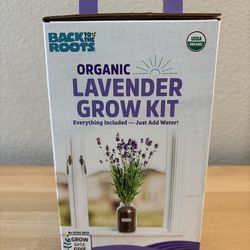 NEW AND SEALED Organic Lavender Plant Grow Kit - “Just add water”