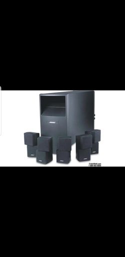 Bose Accustimass 10 with 2 stand.