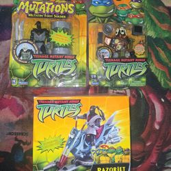 2003 TMNT Figures 