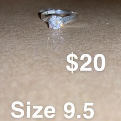 Silver Rings $20  Or Less