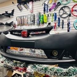 2006-2011 Honda Civic Mugen RR Style PP Front Bumper Cover Hard Plastic