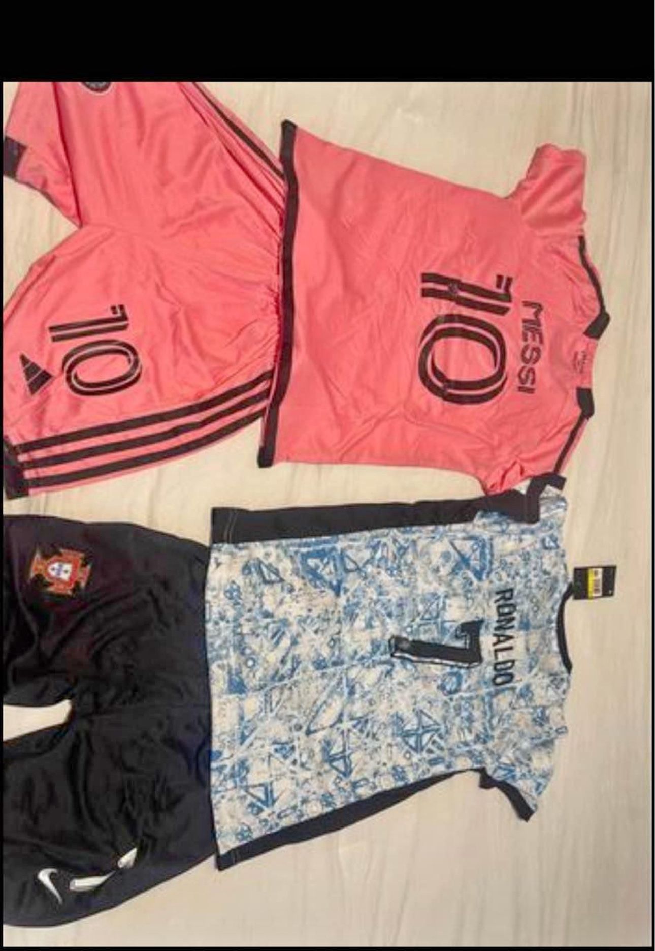 Messi Ronaldo’s Kids Uniform