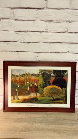 Gauguin A Farm In Brittany Art Print
