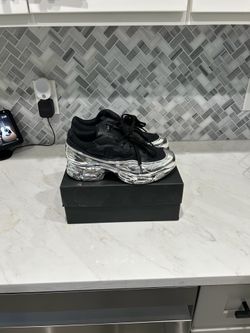 adidas Ozweego Raf Simons Core Black Silver Metallic