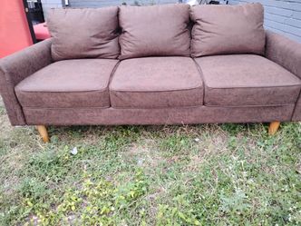 Brown couch