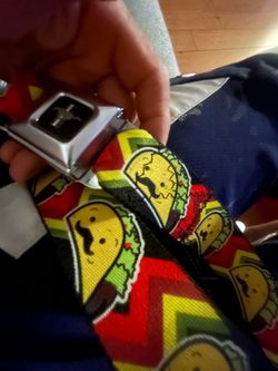 Ford belt buckle tacos on it
