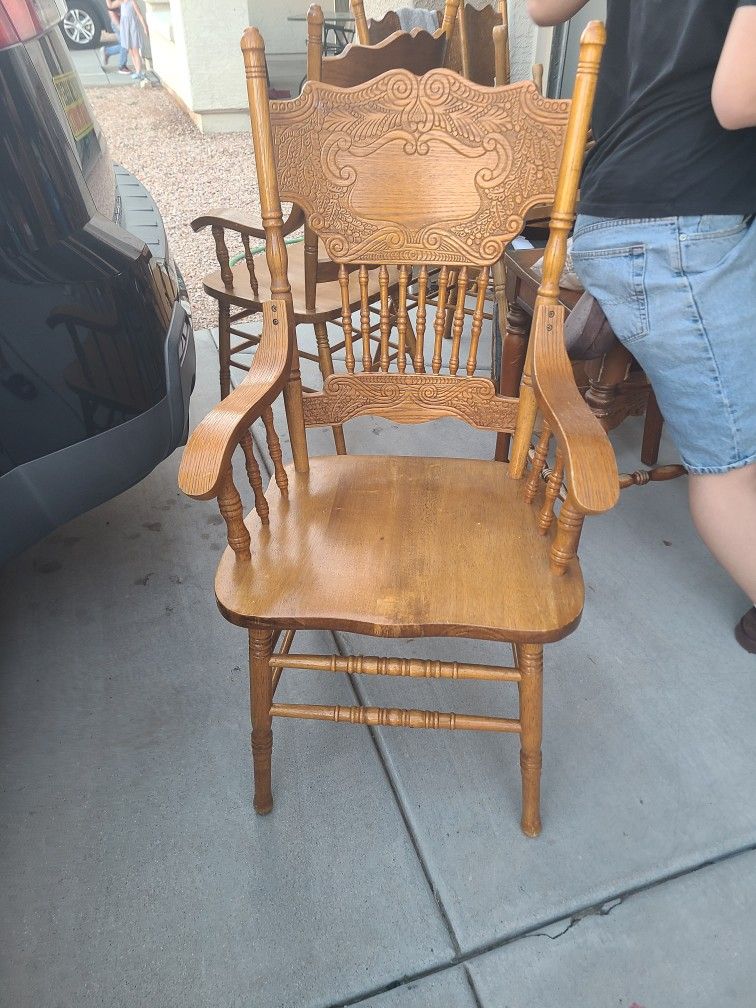 2 Chairs Exact Match $20 For Both