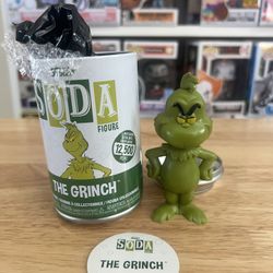 VAULTED LIMITED EDITION ONLY 10,500 PCS Grinch Funko Soda Christmas How Seuss