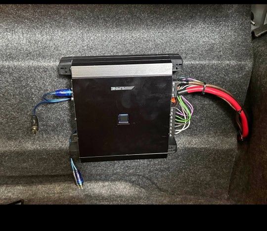 Car Audio Amp Install 