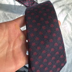 Silk Gucci Monogram Tie