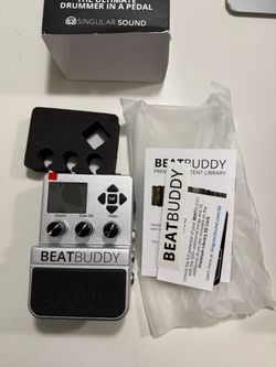 Beat Buddy - drums pedal - new - $285