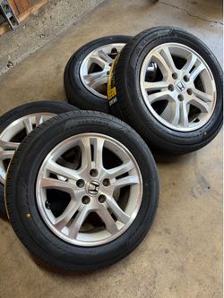 Honda Accord wheels 16” NEW TIRES 5x114.3