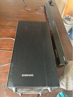 Samsung Soundbar and bass