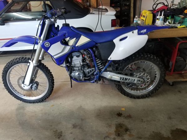 2003 yamaha yz426f dirt bike