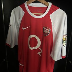 Arsenal Jersey 2003 - 2004 (Home) Size L | Thierry Henry