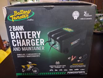 Battery Tender 2 bank battery charger and maintainer