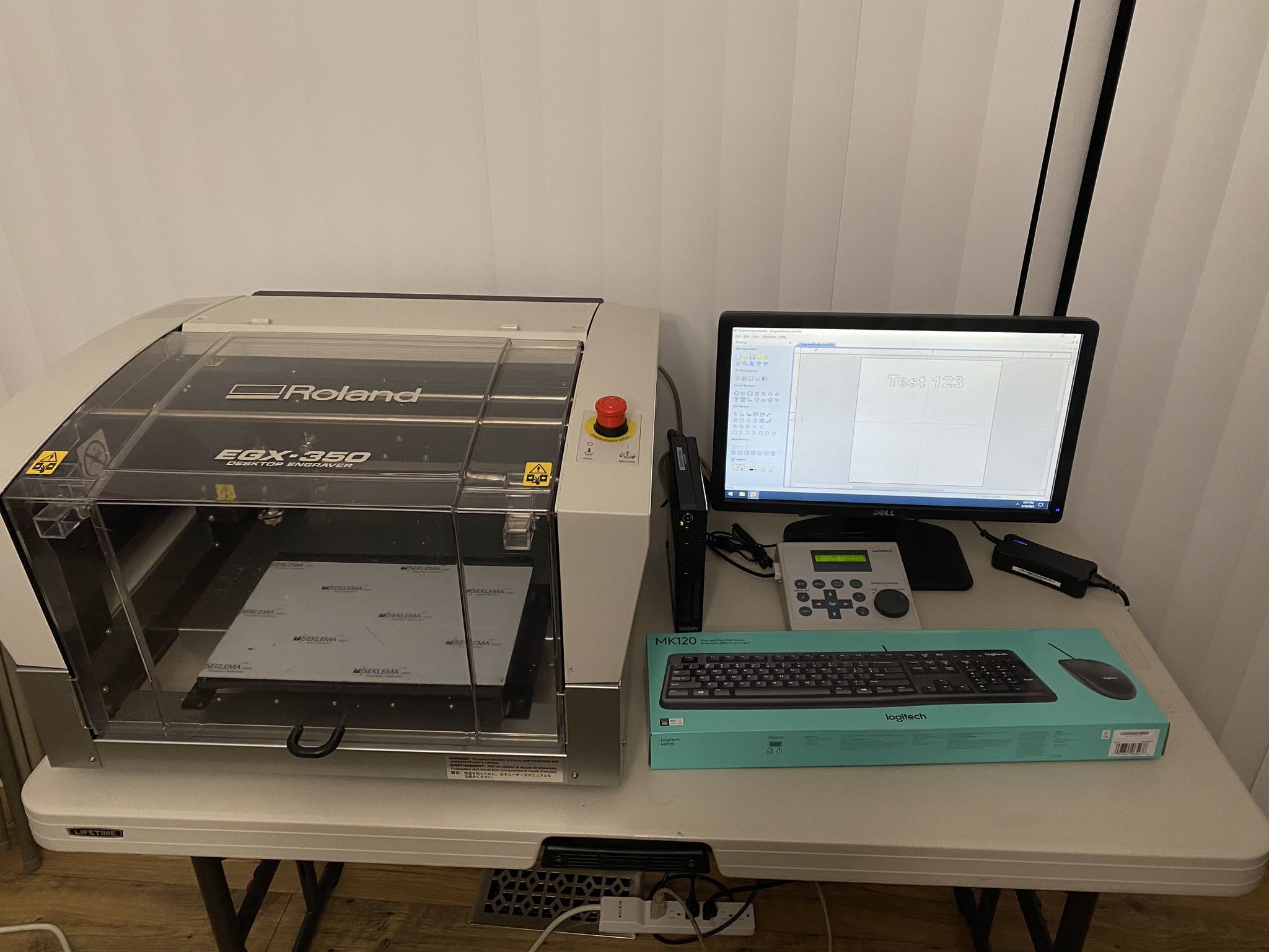 Roland EGX-350 Desktop Engraver (check Shipping Note)