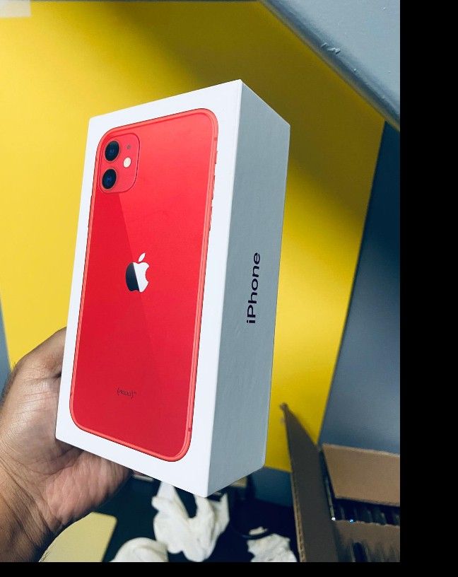 iPhone 11 Red Att Tmobile Metro Cricket (Finance for $50 down, take home now)