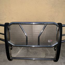 WESTIN HDX CHROME GUARD FRONT DEFENSE BUMPER CHEVY SILVERADO AND FORD AND DODGE RAM