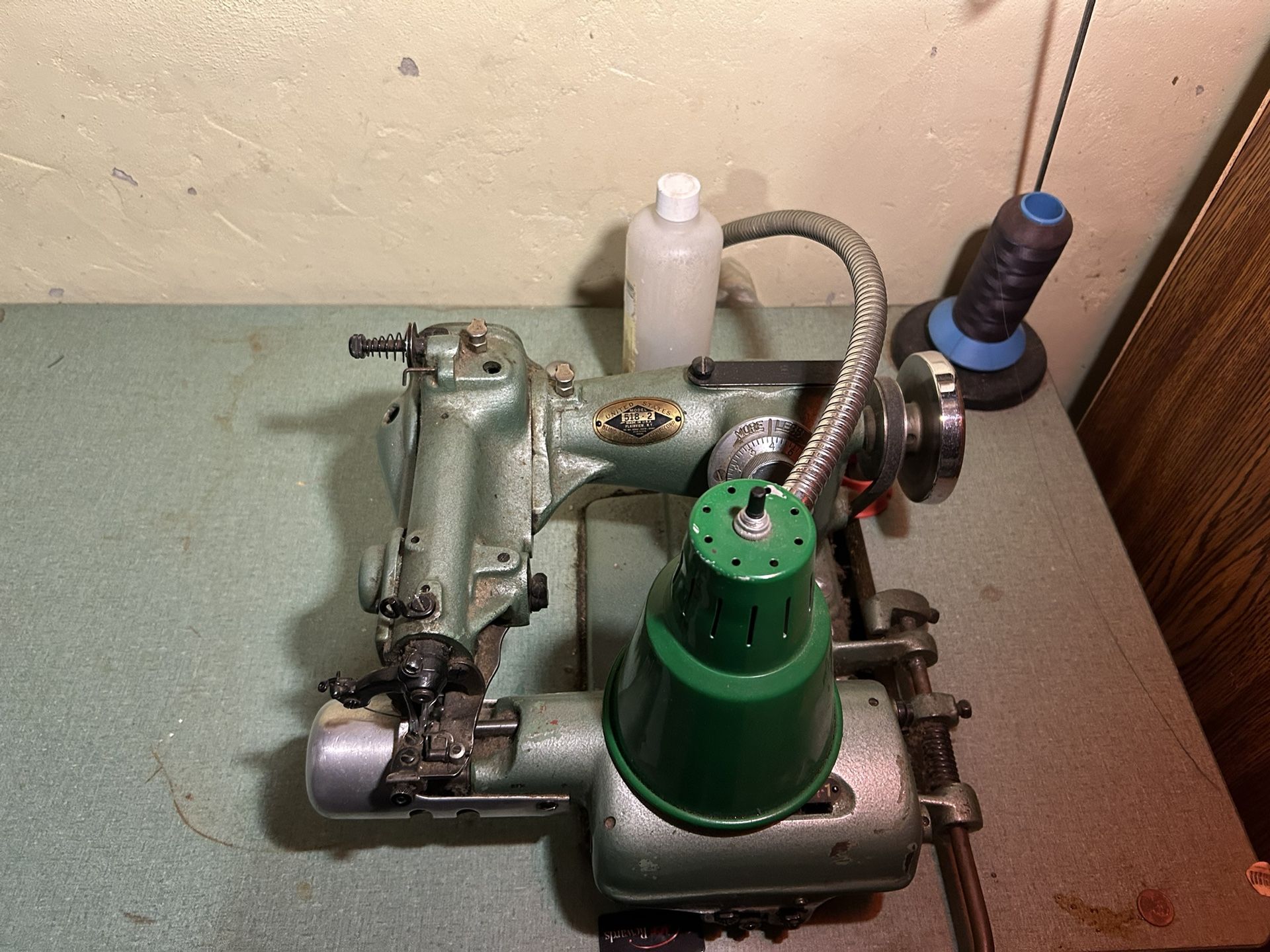 Singer 518-2 Blind Hem Stitch Table (Industrial)