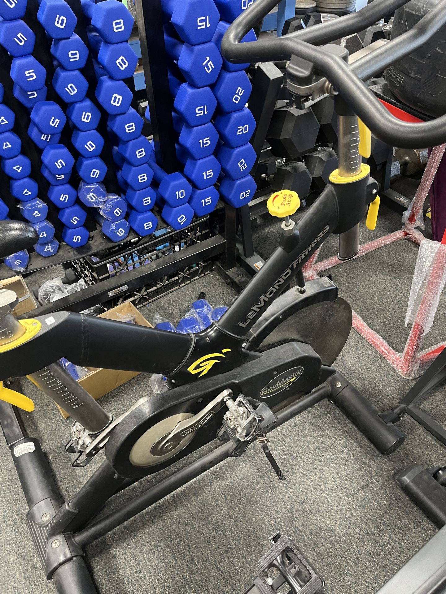 Used Lemond Fitness RevMaster Exercise Spin Bike