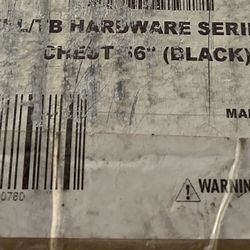 Toolbox Black Chest 56”