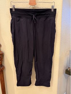LULULEMON Women Black Dance Studio Crop II Pants Size 8