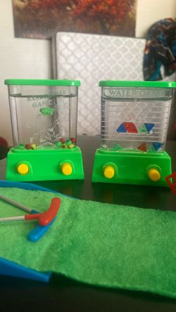 Mini golf and old school water games